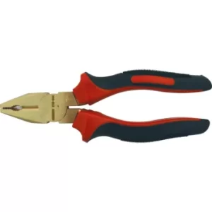 8" Spark Resistant Linesman Pliers Be-Cu