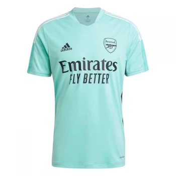 adidas Arsenal Training Shirt 2021 2022 Mens - Mint