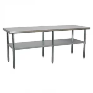 Stainless Steel Workbench 2.1M