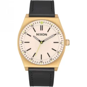 Mens Nixon The Crew Leather Watch