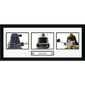 Doctor Who Daleks Framed Photographic Print