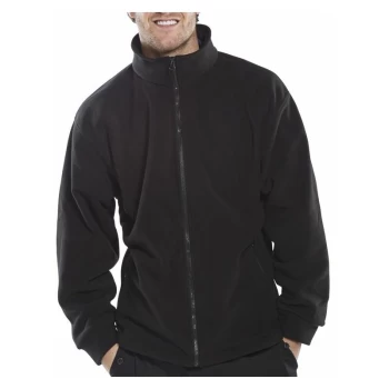 FLEECE JACKET BLACK XXL - Black - Click