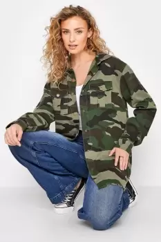 Tall Camo Utility Shacket