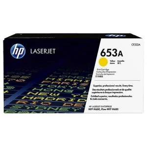 HP 653A Yellow Laser Toner Ink Cartridge