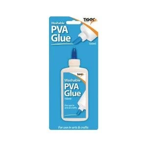 Tiger Washable PVA Glue 150ml Pack of 12 301277