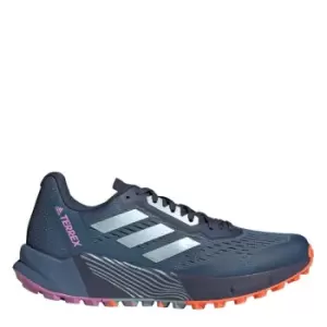 adidas Terrex Agravic Flow 2 Trail Running Shoes Womens - Wonder Steel / Magic Grey Met