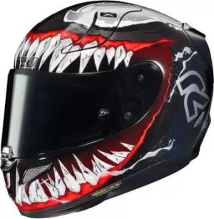 HJC RPHA 11 Venom II Marvel Helmet, black-white-red, Size 2XL, black-white-red, Size 2XL