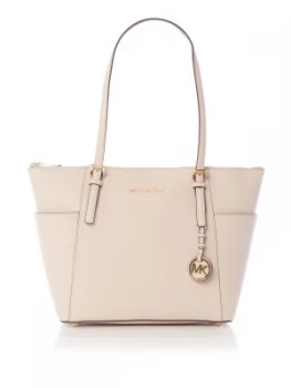 Michael Kors Jetset item top zip tote bag Light Pink