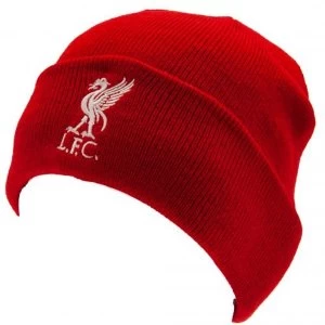 Liverpool FC Red Turn Up Knitted Hat