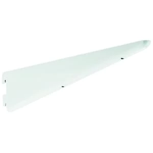 Wickes Twin Slot Shelving Bracket White - 320mm