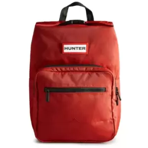 Hunter Nylon Pioneer Topclip Backpack Military Red