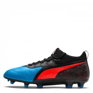 Puma One 19.3 FG Football Boots - Blue/Red/Black