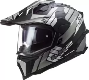 LS2 MX701 Explorer HPFC Atlantis Motocross Helmet, silver, Size XL, silver, Size XL