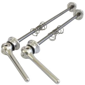 ETC QR MTB Titanium Skewer Set Silver