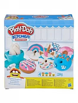 Play-Doh Kitchen Creations Delightful Donuts Set With 4 Colours