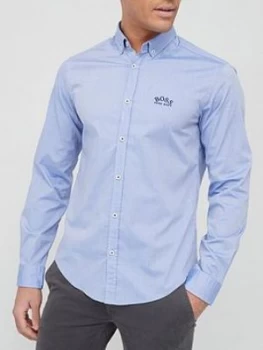 Hugo Boss Biado Oxford Shirt Light Blue Size S Men