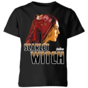 Avengers Scarlet Witch Kids T-Shirt - Black - 7-8 Years