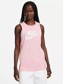 Nike Futura Muscle Tank Top - Pink, Size S, Women