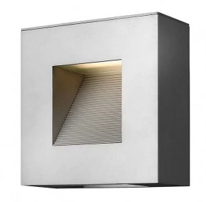 LED 2 Light Outdoor Wall Light Titanium IP44