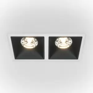 Maytoni Lighting - Maytoni Maytoni Alfa LED Twin Dimmable Recessed Downlight White, Black, 2100lm, 3000K