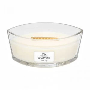 WoodWick White Tea & Jasmine Ellipse Candle 453.6g