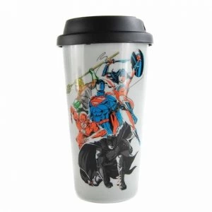 Justice League - Justice League Plastic Travel Mug