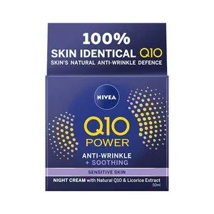 NIVEA Q10 PWR AW+SOOTH NIGHT CREAM 50Ml