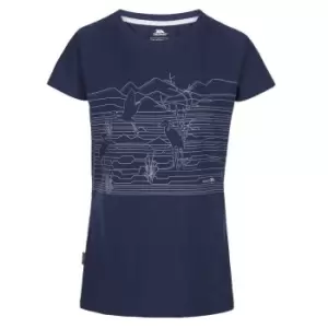 Trespass Womens/Ladies Dunebug T-Shirt (3XL) (Navy Heron)