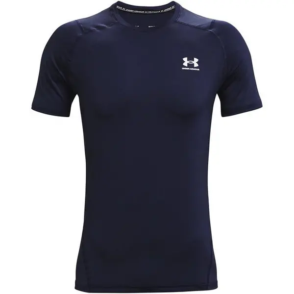 Under Armour HeatGear Armour Fitted Short Sleeve Training Top Mens - Blue 2XL