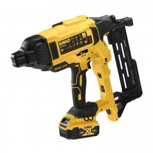 DEWALT DCFS950 18v XR Brushless Cordless Fencing Stapler 2 x 5ah Li-ion Charger Case