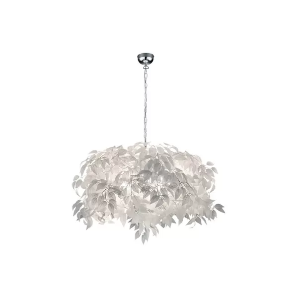 Leavy Modern 4 Light Pendant Ceiling Light Chrome