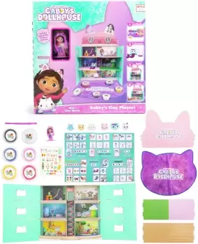 Gabby's Dollhouse DIY Clay Cats & Dollhouse Playset