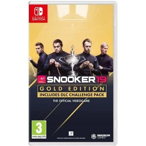 Snooker 19 Nintendo Switch Game