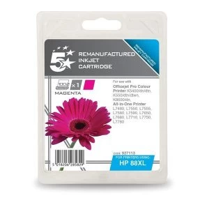 5 Star Office HP88XL Magenta Inkjet Cartridge