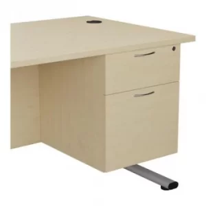 Jemini Maple 2 Drawer Fixed Pedestal KF79863