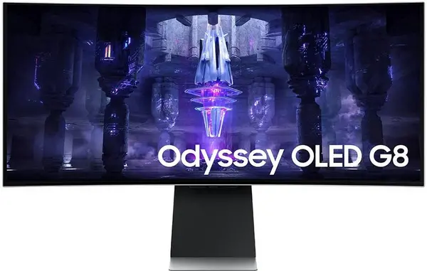 Samsung 34" Odyssey G8 UltraWide Quad HD OLED Curved Monitor