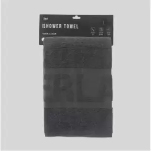 Everlast Large Gym Towel - Grey