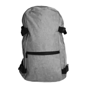 SOLS Unisex Wall Street Padded Backpack (One Size) (Grey Marl)