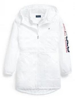 Ralph Lauren Girls 3 In 1 Polo Sport Jacket, White, Size 8-10 Years, M, Women