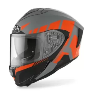 Airoh Spark Rise Helmet, grey-orange Size M grey-orange, Size M