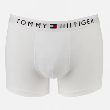 Tommy Hilfiger Mens Tommy Original Cotton Trunks - White - XL