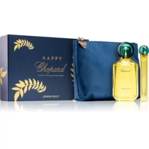 Chopard Happy Lemon Dulci Gift Set 100ml Eau de Parfum + 10ml Eau de Parfum + Pouch