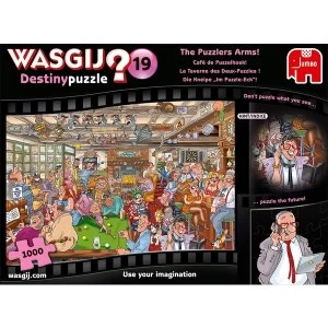 Jumbo Wasgij Destiny 19 - The Puzzlers Arms 1000 Piece Jigsaw Puzzle