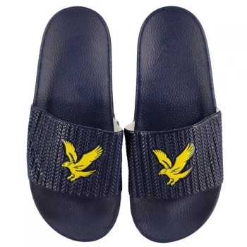 Lyle and Scott Eagle Sliders - Navy Blazer