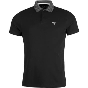 Barbour Bothain Polo Shirt - Black BK31