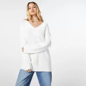 Jack Wills Cricket Jumper - White