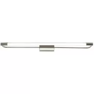 LED 1 x 14W Chrome Bathroom Wall Lamp Large 1 Light 4000K IP44 3yr Warranty - Luminosa Lighting