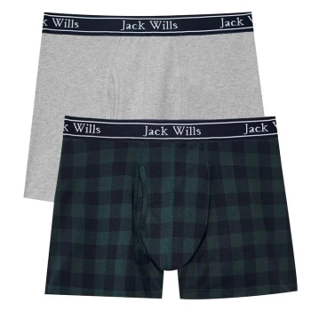 Jack Wills Chetwood Multipack Boxers 2 Pack - Green