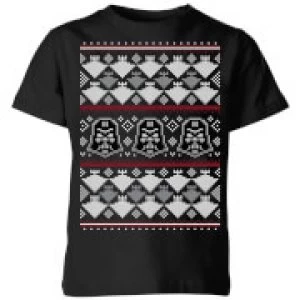 Star Wars Imperial Darth Vader Kids Christmas T-Shirt - Black - 5-6 Years