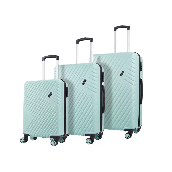 Rock Luggage Santiago EA69301 Green Suitcase 3Pcs Set